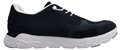 Imagen del producto de Zapatos de hombre Rieker, modelo Foilmatt/Mesh44/Namur, tipo zapatillas slip-on, color azul, para uso casual