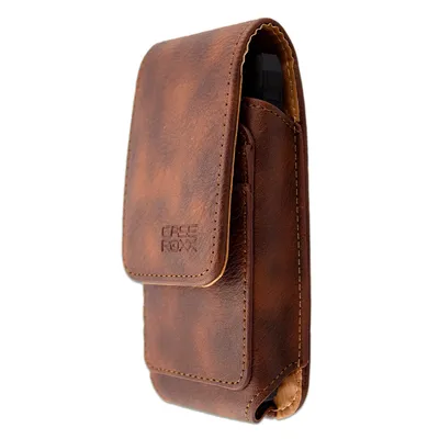 Immagine prodotto di caseroxx Custodia per cellulare da esterno per Crosscall Core-S4 con passante per cintura staccabile e ruotabile, cover protettiva in marrone
