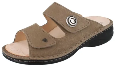 Produktbild von FINN COMFORT Colina Damen Pantolette beige Nubukleder - Größe: 39