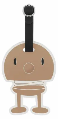 Imagen del producto de Colgante para bolso Hoptimist, silicona, color chocolate, modelo 36412