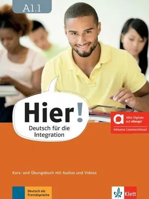 Immagine prodotto di Hier! A1.1 - Hybride Ausgabe allango. Kurs- und Übungsbuch mit Audios und Videos inklusive Lizenzschlüssel allango (24 Monate)