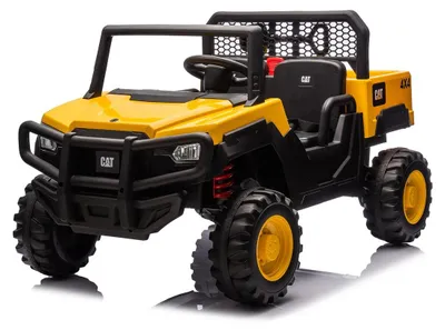 Produktbild von Chipolino Elektrobuggy CAT UTV Doppelsitzer, Fernbedienung, Hupe, USB-Anschluss gelb