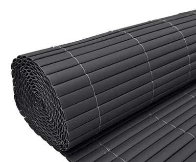 Produktbild von Outgarden Anthrazit 300 x 200 cm PVC Sichtschutzmatte, Blickschutz Windschutz Zaun Balkon Terrasse, Wetterfest UV Beständig Flexibel Montage, Langlebig Pflegeleicht