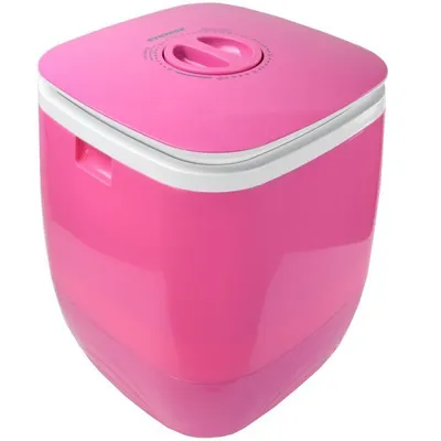 Obrázek produktu pro Syntrox 2,0 kg pračka Mini pračka s časovačem a odstřeďováním 150 W růžová