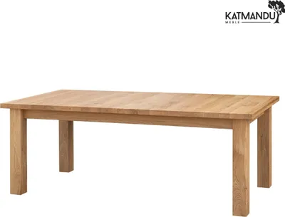 Produktbild von Esstisch Lanciano 200 bis 290 × 100 cm Eiche - Ausziehbarer Massivholztisch, geölt, klassisches Design