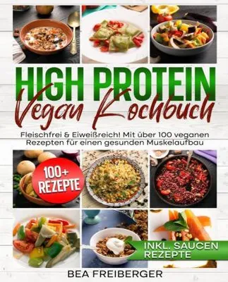 Produktbild von High Protein Vegan Kochbuch