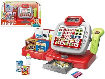 Image de Caisse enregistreuse à piles avec accessoires