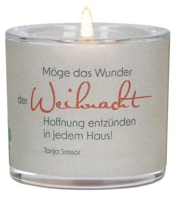 Produktbild von Glaswindlicht - Das Wunder der Weihnacht