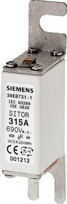 Image de Cartouche fusible Siemens SITOR