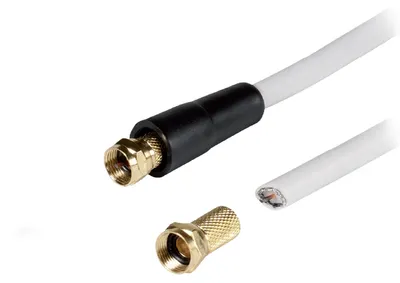 Produktbild von VIVanco™10m SAT-Anschlusskabel-Set
