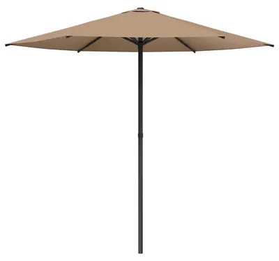 Obrázok produktu pre Záhradný slnečník 230 x 230 cm Polyester Obdĺžnikový Sivohnedá