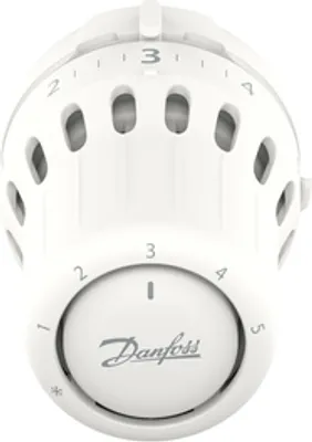 Productafbeelding van Danfoss Thermostaatkop React™ M30 x 1,5, wit, 015G3030