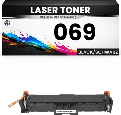 Produktbild von 2 x Toner Cartridge 069 Black für Canon kompatibel Schwarz wie Original imageCLASS LBP673Cdw/674Cdw/674Cx MF752Cdw/753Cdw/751Cdw LBP674Cdw