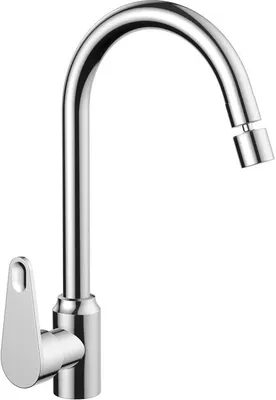Productafbeelding van Keukenkraan 360 ° draaibare waterkraan 2 waterstroommodi draaibare spoelbakarmatuur keukenkraan eengreeps wastafelarmatuur mengkraan voor keuken spoelbak met 60 cm slang
