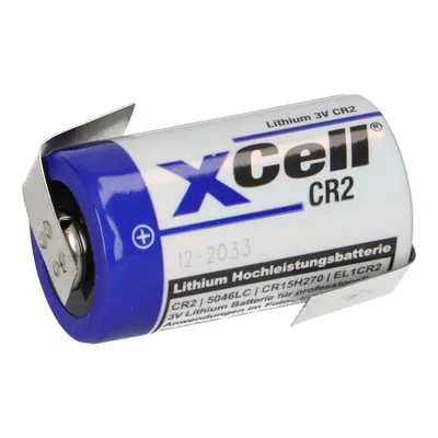 Immagine prodotto di Batteria fotografica XCell CR2 al litio 3V / 850mAh Etichetta a saldare a Z