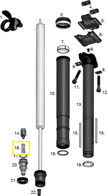 Image de Crankbrothers Highline Actuator Spring Feder