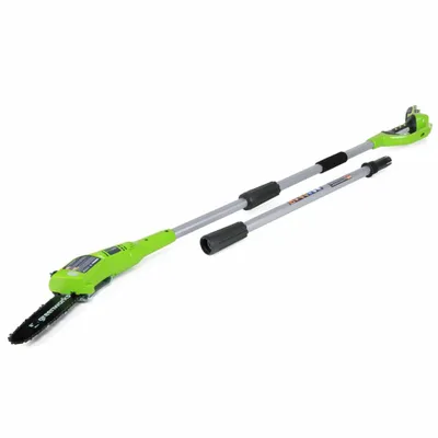 Produktbild von Greenworks Teleskop-Kettensäge-Set G24PS20 2 Ah-Akku 20 cm 2000107UA