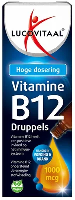 Productafbeelding van Lucovitaal Vitamine B12 1000 mcg Druppels 50 ml