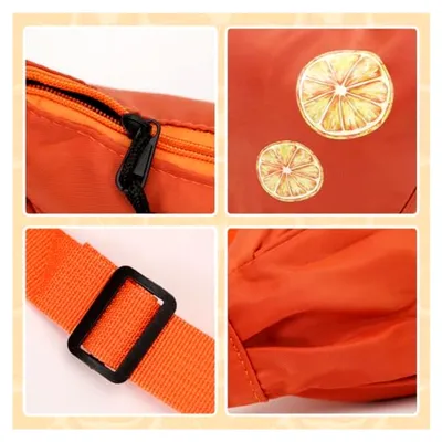 Produktbild von Aperol Kostüme Damen Bauchtasche Orange,Aperol Tasche Spritz Accessoires,Fasching Party Outfit,Orange Bauchtasche für Fasching Karneval Mottopartys