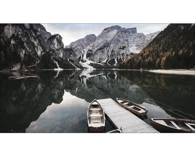 Produktbild von Giclée Leinwandbild Wildsee I 200x100 cm