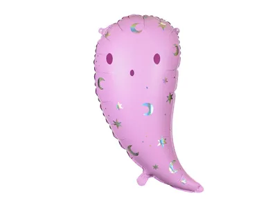 Produktbild von Folienballon rosa Gespenst / Geist