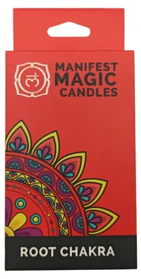 Imagen del producto de Velas Mágicas Manifest (pack de 12) - Rojas - Chakra Raíz
