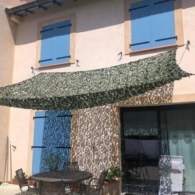 Produktbild von Außenbeschattung - Polyesterhut - 3x3 Meter - Grün