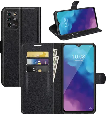 Obrázok produktu pre Pre ZTE Blade V30 Vita Mobile Phone Case Wallet Premium Black Protective Case Cover Cases Nové príslušenstvo