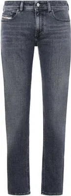 Produktbild von Diesel 1979 Sleenker 34L Herren Niedrig Taille Skinny Jeans In Dunkelgrau – Grau