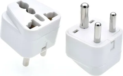 Image de Adaptateur de prise de courant sud-africain de type M Adaptateur de prise de courant de voyage pour l'Afrique du Sud/l'Inde Adaptateur de prise de courant de voyage 0-10A 250V