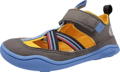 Produktbild von Affenzahn Vegan Breeze Tukan Jungen Sandale in Blau, Größe 30