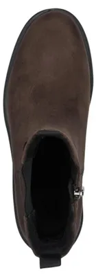 Produktbild von MARCO TOZZI Damen Stiefelette Chalsea Profilsohle Vegan Zugschlaufen 2-25437-47, Größe:41 EU, Farbe:Braun