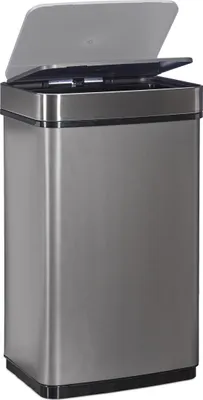 Obrázek produktu pro relaxdays Senzorový odpadkový koš 60,0 l šedý