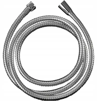 Image de Tuyau de douche Sepio SepioFlow, acier inoxydable chromé, longueur 125 cm
