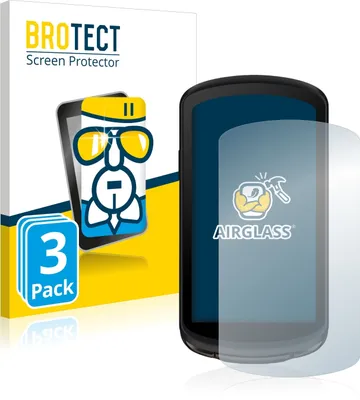 Produktbild von 3x BROTECT Schutzglas für Garmin Edge 1040 Solar Schutzfolie Panzer Folie Glas Display Schutz klar