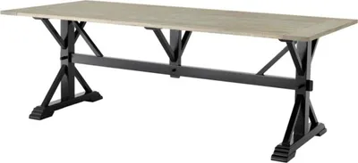 Zdjęcie produktu dla Stół do jadalni Casa Padrino 220 x 100 x h. 79 cm - Luksusowe meble do jadalni