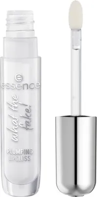 Zdjęcie produktu dla Essence - What the Fake! Błyszczyk wypełniający usta - 100 Sheer Genius