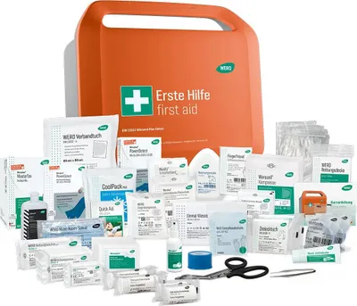 Produktbild von WERO Smart Case® Erste-Hilfe-Koffer - DIN 13157 Allround Plus, detektierbar
