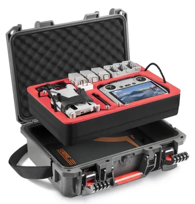 Produktbild von Hartschalenkoffer für DJI Mini 4 Pro/Mini 3 Pro Zubehör Rot
