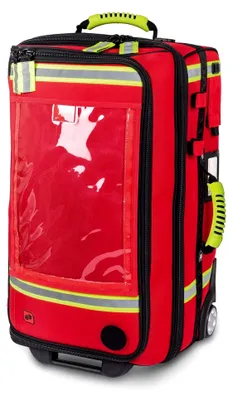 Produktbild von ELITE BAGS - EMERAIR Trolley Notfallkoffer | rot | für die umfangreiche Ausstattung | stabiles Trolleysystem | inklusive Modultaschen