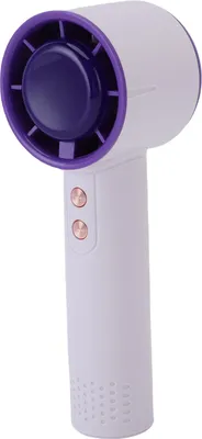 Obrázok produktu pre Prenosný ručný ventilátor 3000mAh s batériou Nabíjateľný osobný chladiaci ventilátor so 7 farebnými LED svetlami pre domácu kanceláriu Kempovanie
