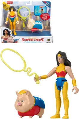 Zdjęcie produktu dla Fisher-Price DC League of Super-Pets HGL04, 3 lat(a), Wielobarwny, Plastik