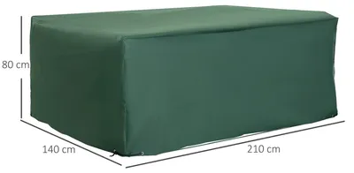Produktbild von Outsunny Schutzhülle Abdeckung Abdeckhaube für Gartenmöbel 210 x 140 x 80 cm