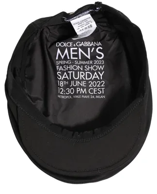 Produktbild von Dolce & Gabbana Herren Hut aus Baumwolle in Schwarz