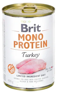 Immagine prodotto di BRIT Mono Proteine Tacchino 400 g