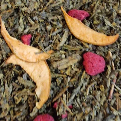 Produktbild von Birne Himbeere Grüner Tee Naturideen® 100g