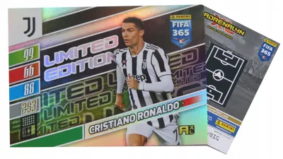Produktbild von Panini Fifa 365 2022 Large Limited Xxl Card: Cristiano Ronaldo, Juventus