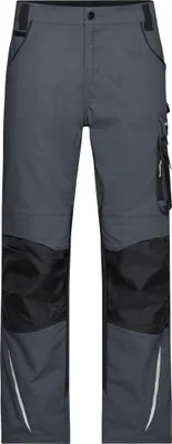 Produktbild von James & Nicholson Arbeitsbundhose JN832 Gr. 54 carbon/black