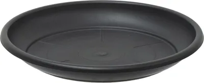 Produktbild von TeraPlast™ Untersetzer AURA rund Ash anthrazit 26 cm - Kunststoff