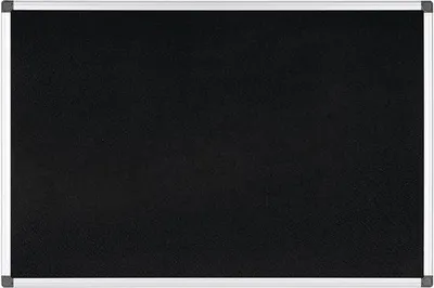 Productafbeelding van Famanu prikbord - zwart, 900 x 600 mm
